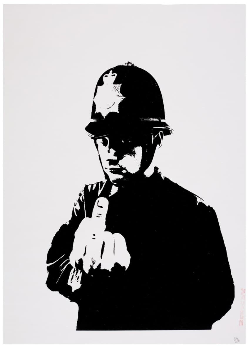 Rude Copper by Banksy