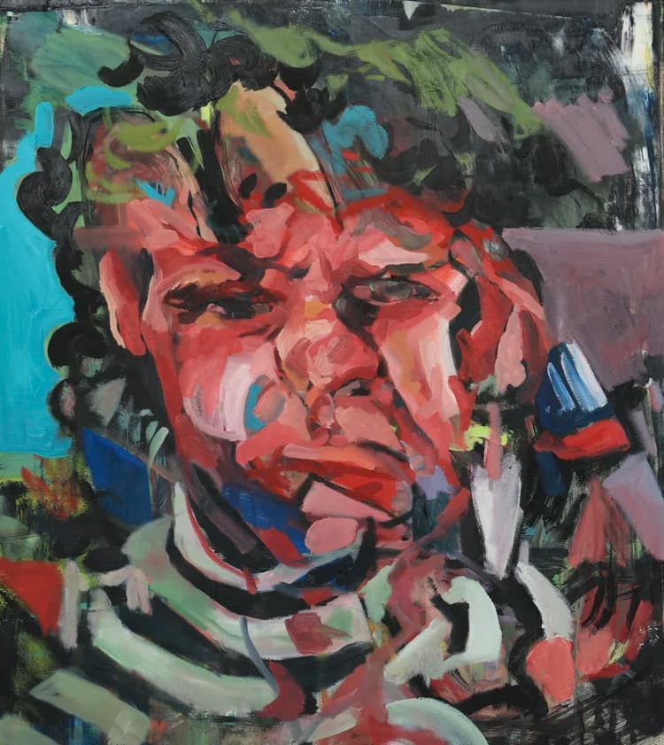 Untitled (Study in Red) by Lucas Console-Verma